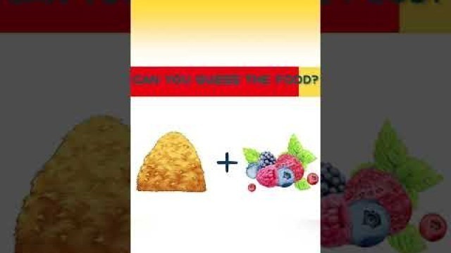 'Guess The Food By The Emoji | Quiz Game | Challenge #Shorts'