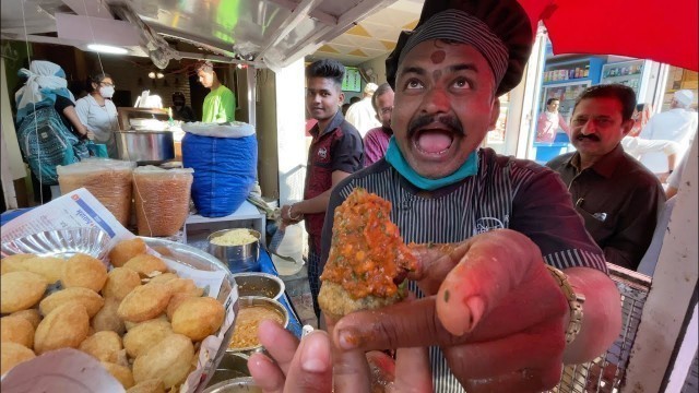 'Spiciest ZATKA PANI PURI of Nashik | Pani Puri with Stand-up Comedy | Indian Street Food'