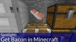 'How to Get Bacon in Minecraft'