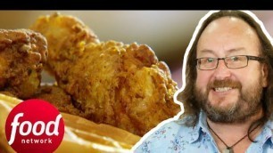 'Hairy Bikers Make The Ultimate Chicken & Waffles Recipe! | Hairy Bikers\' Mississippi Adventure'