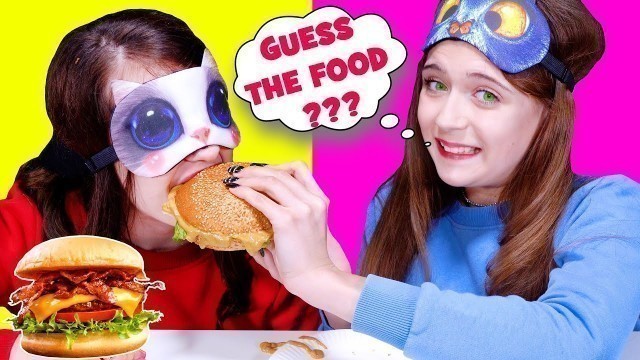 'ASMR Guess the Food Challenge By LiLiBu'