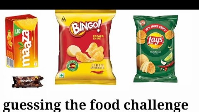 'guess the food challenge in kannada #foodchallenge #foodchannel'