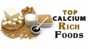 'Top Calcium Rich Foods'