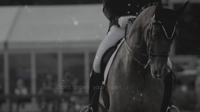 'just breathe don\'t drown your heart'