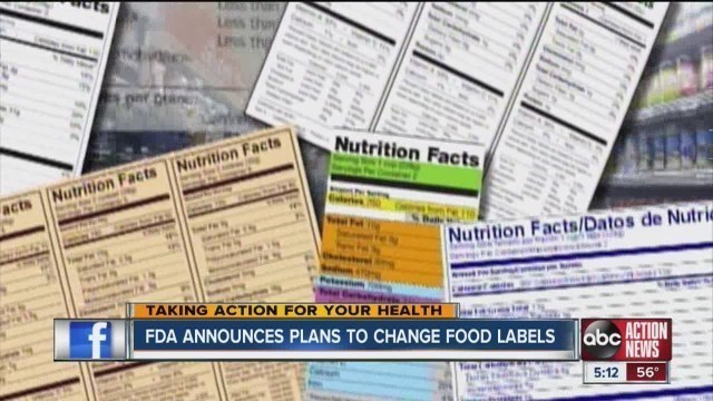 'Federal government unveils new food labeling guidelines'