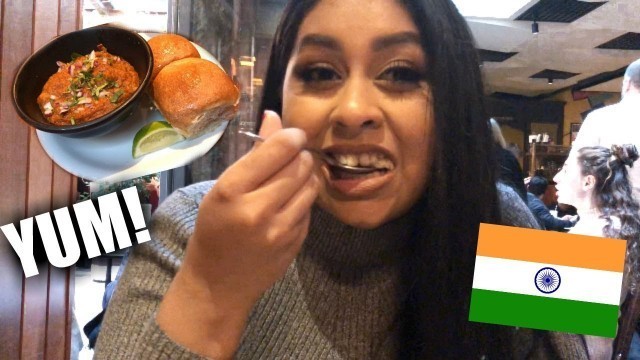 'THIS INDIAN FOOD WAS BOMB! VLOG #16'