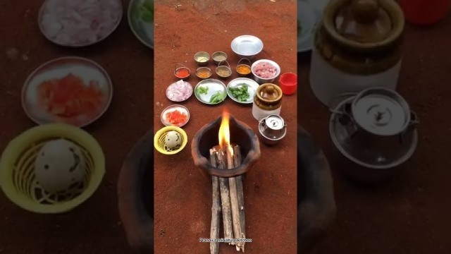 'Mutton Kari Dosa Recipe in Tamil | Madurai Special Street Food | Pranav’s miniature kitchen #shorts'