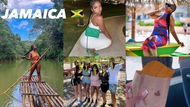 'TRAVEL VLOG: LIT TRIP TO JAMAICA ; BAMBOO RAFTING, ATV, SITE SEEING, BOMB FOOD + JAMAICAN CULTURE'