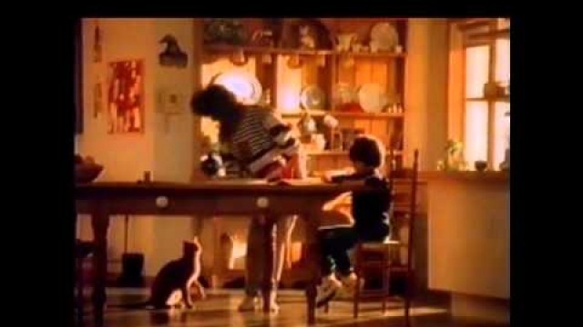 'Kit e kat cat food for kittens advert from 1988'