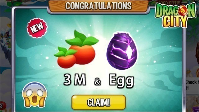 'Dragon City - Claims 3 Million Foods + Onslaught Dragon | ARENA REWARDS 