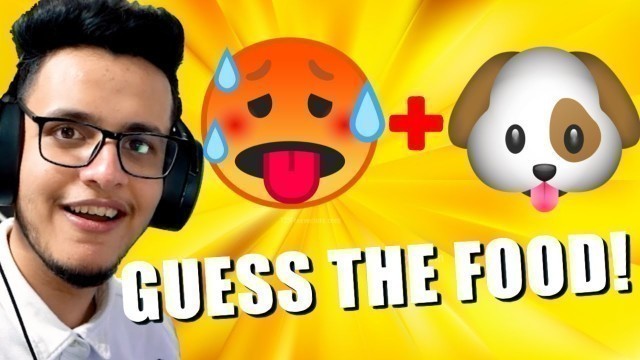 'Guess The Food by Emojis Challenge'