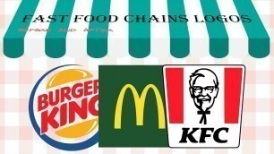 'BEFORE AND AFTER | TOP FAST FOOD COMPANY LOGOS | InfoData'