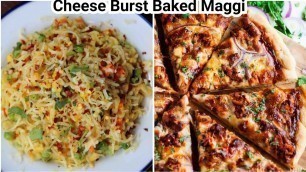 'Testing Cheese Burst Maggie Snack @5-Minute Crafts  #shorts #yt #5minutecrafts'