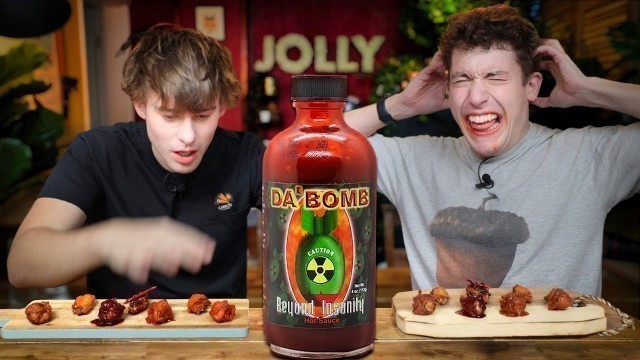 'How bad is “Da Bomb” hot sauce?'