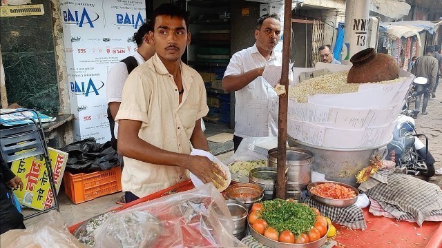 'India\'s Fastest Bhel Making | Super Fast Hands | Indian Street Food'