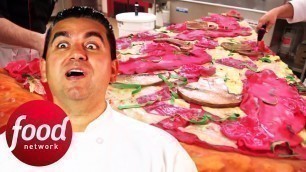 'The Biggest Pizza Slice Cake You Will Ever See!  | Cake Boss'