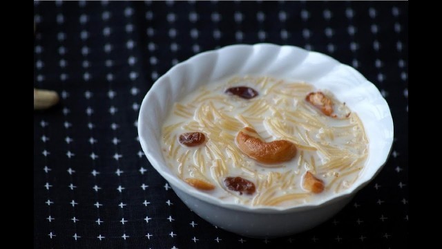 'Simple Calcium Rich Delicious Milk Kheer - Indian Recipe Paal / Semiya Payasam By Jai Padhu'