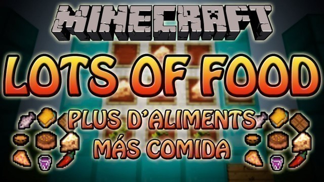 'Lots of Food (Más Comida) | Minecraft 1.5.2'