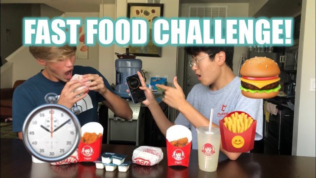 'Crazy Fast Food challenges!'