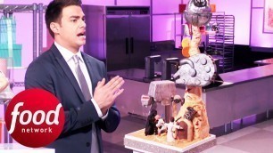 'Jonathan Bennett Marvels Over These Star Wars Themed Cakes! | Cake Wars'