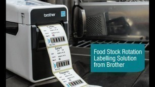 'Brother UK – Food Stock Rotation Labelling Solution'