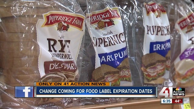 'Change coming for food label expiration'