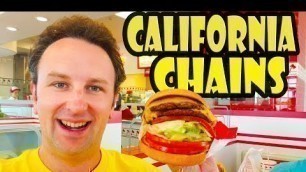 '20 Classic California Restaurant Chains'