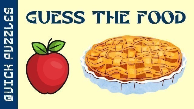 'Guess the Food by Emoji | Emoji Challenge | Emoji Puzzles | Quick Puzzles'