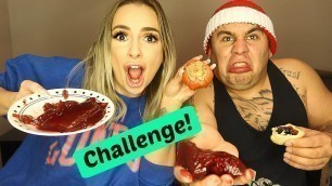 'Christmas Food Blindfold GUESS Challenge!'