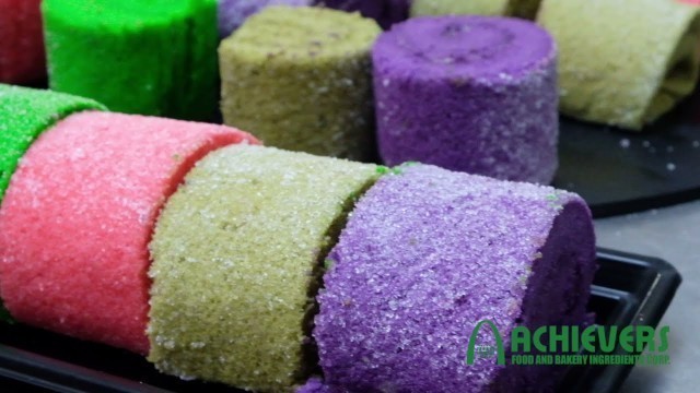 'How to Make Fluffy Flavored Pianono (Roll Cake)'