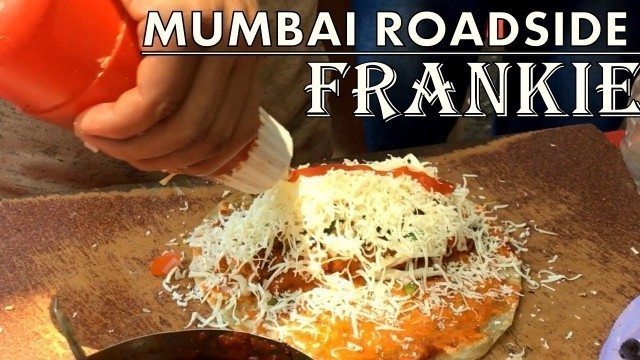 'Mumbai street-food Frankie recipe | Delicious cheesy Veg frankie recipe | Indian Street food'