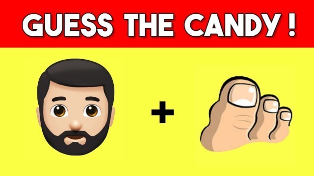 'Can You Guess The Candy / Chocolate From Emojis? | Emoji Fun Guessing Game'