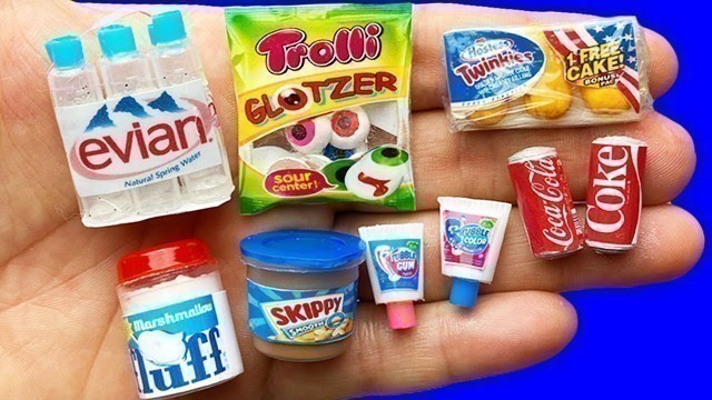 '21 DIY MINIATURE FOOD AND DRINKS REALISTIC HACKS AND CRAFTS FOR BARBIE DOLLHOUSE !!!'