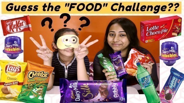 'Guess the Food Challenge | Food Challenge with Niece'