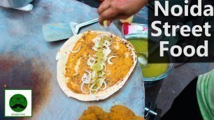 'Noida Street Food Tour At Brahmaputra Market Crazy Good Food For Vegetarians Part 01'