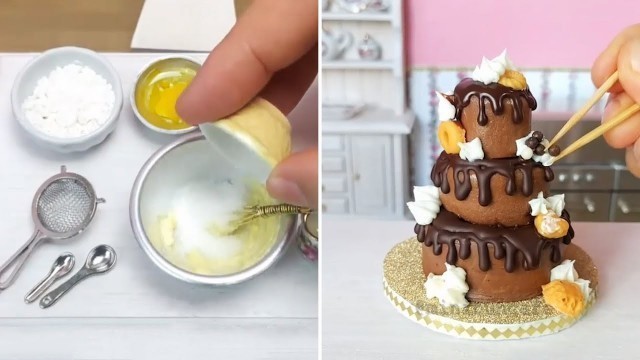 'HOW TO MAKE REAL EDIBLE MINIATURE FOOD'