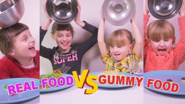 'REAL FOOD VERSION LONGUE • Challenge Real Food VS Gummy Food'