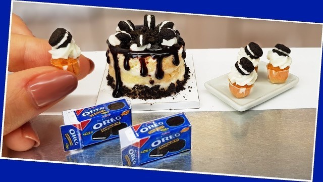 'Real, mini OREO cake & cupcakes 