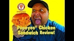 'Popeyes\' Chicken Sandwich is Crunchy, Crackly Deliciousness!'