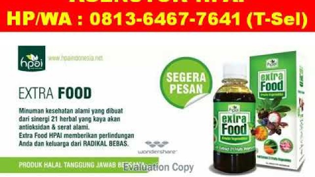 'Manfaat Extra Food HPAI,  HP/WA : 0813-6467-7641 (T-Sel)'