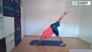 'YOGA BEGINNER WORKOUT - HIP AND SPINE MOBILITY TRAINING - ZOOM FITNESS DO IT AT HOME (no Sound)'