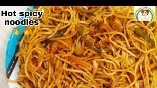 'Hot spicy masala noodles / Noodles /Veg noodles / # food brand#'