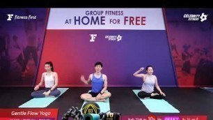 'Group Fitness at Home :  Gentle Flow Yoga 30/7/2020'