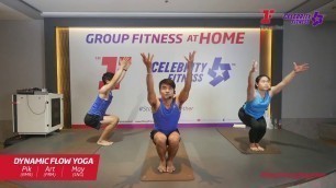 'Group Fitness at Home : DYNAMIC FLOW YOGA 22/3/2020'