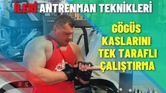 'Göğüs Büyütme ileri Antrenman Teknikleri'