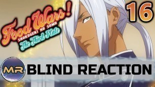 'Food Wars Season 3 Episode 16 BLIND REACTION | BEAR MEAT!'