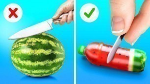 'GENIUS FOOD HACKS YOU NEED TO TRY || Cool Kitchen Ideas and Funny Tricks by 123 GO! GENIUS'