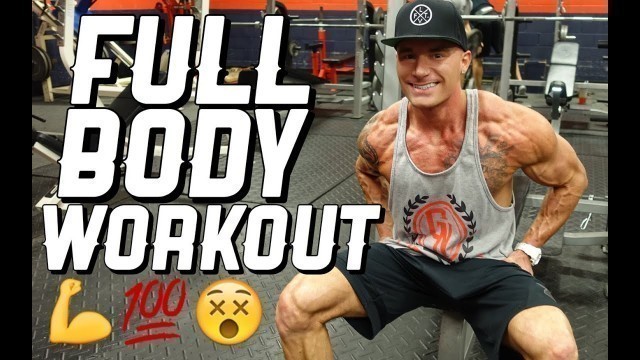 'Full Body Workout Routine | The BEST Pump I\'ve Ever Had'