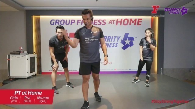 'Group Fitness at Home : PT AT HOME (CARDIO) 21/3/2020'