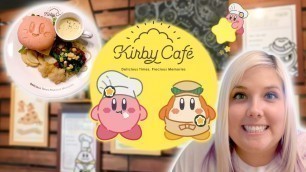 'Kirby Cafe in Japan! Cute food and merch vlog at Tokyo Skytree'